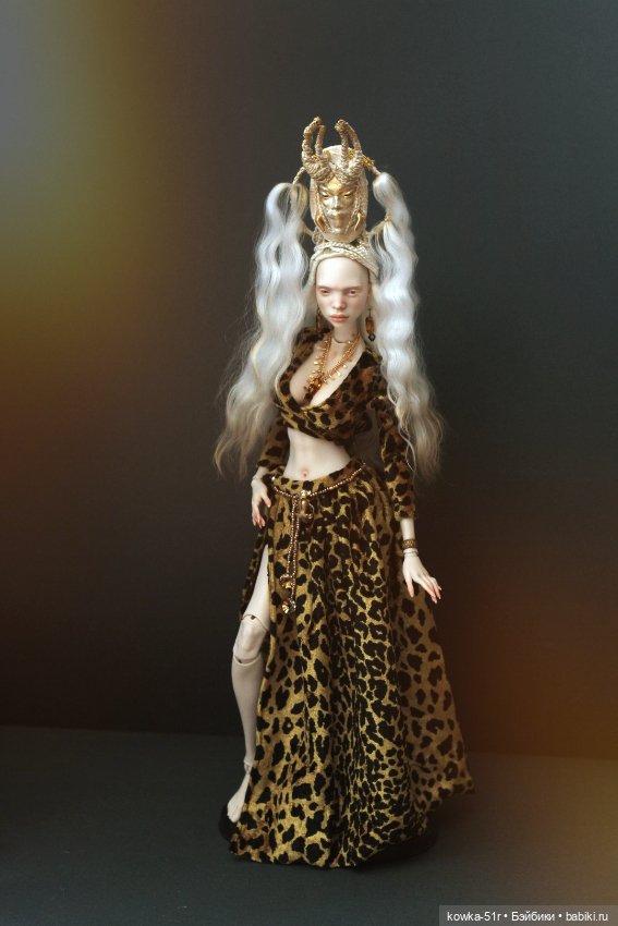 Саванна альбинос — Авторские шарнирные куклы своими руками: лепка (фото 3)