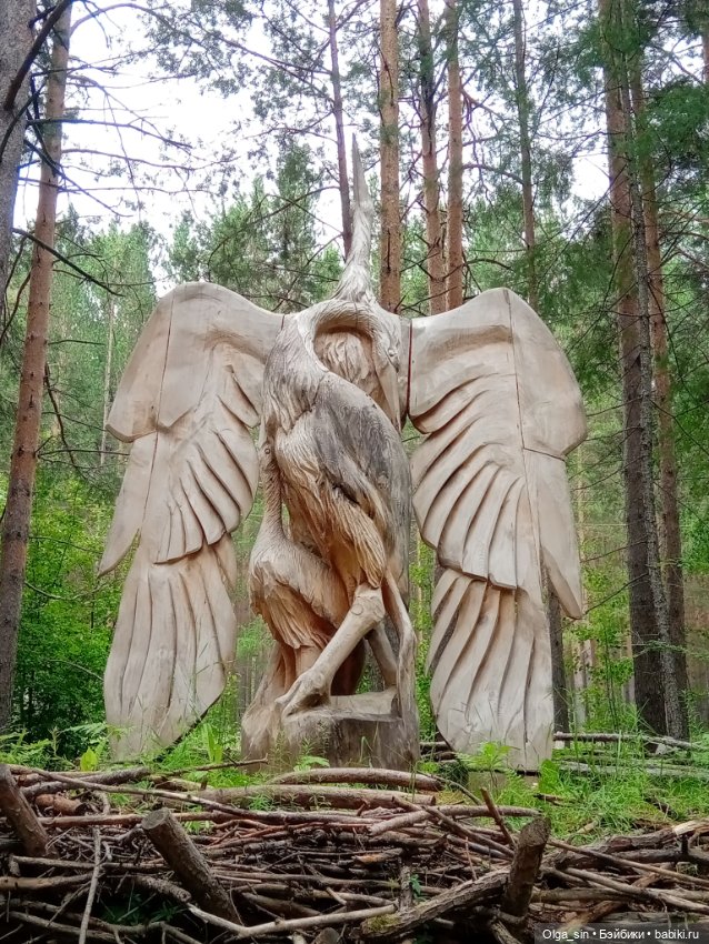 Лукоморье - парк деревянных скульптур