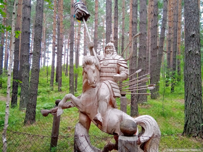 Лукоморье - парк деревянных скульптур