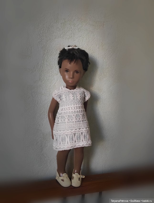 Цветы на платье. Саша долл (фото 2)