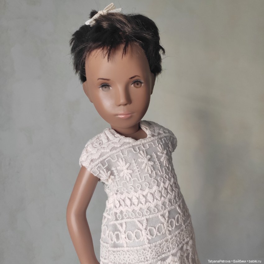 Цветы на платье. Саша долл (фото 10)