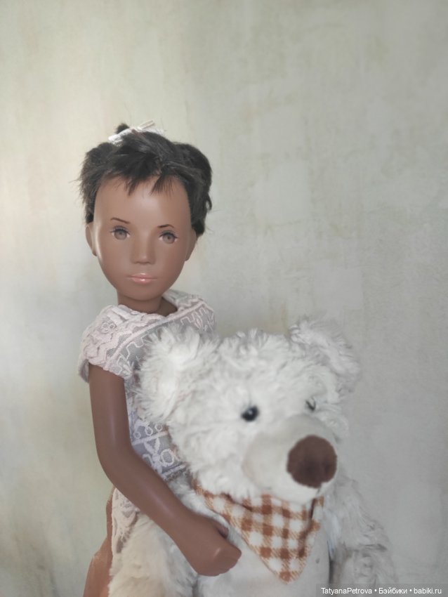 Цветы на платье. Саша долл (фото 8)