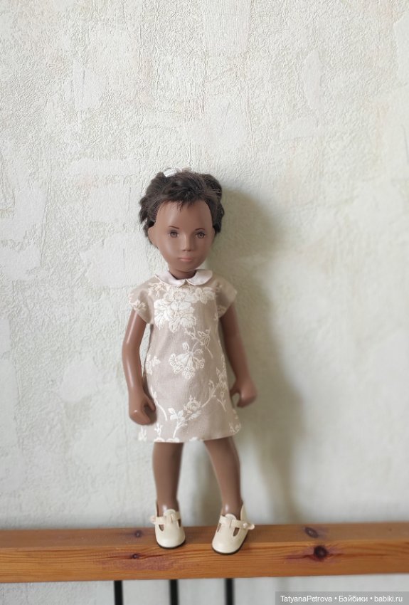 Цветы на платье. Саша долл (фото 5)