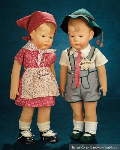 Тряпичные куклы Kathe Krus (фото 9)