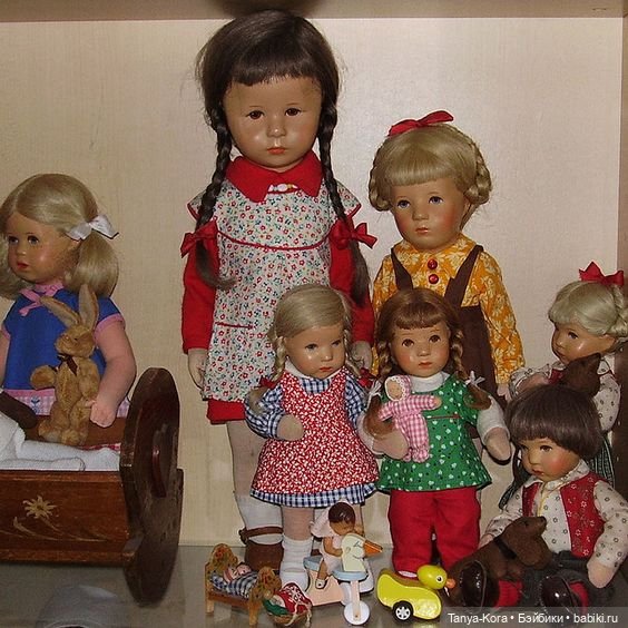 Тряпичные куклы Kathe Krus (фото 4)