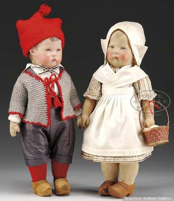 Тряпичные куклы Kathe Krus