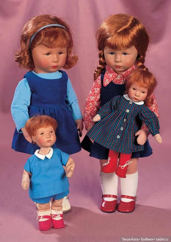 Тряпичные куклы Kathe Krus