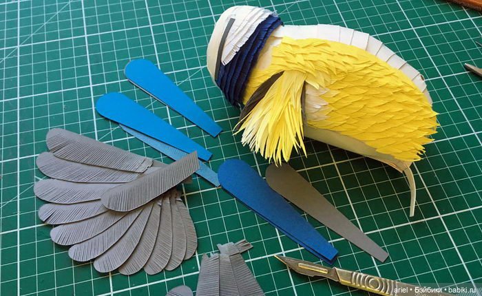 Бумажные скульптуры животных и насекомых от автора Lisa Lloyd (фото 6)