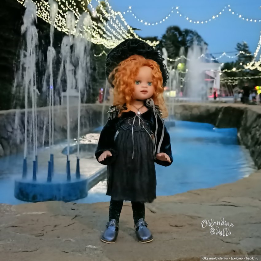 Марина в вечернем парке — Куклы Paola Reina (Паола Рейна): новинки (фото 5)