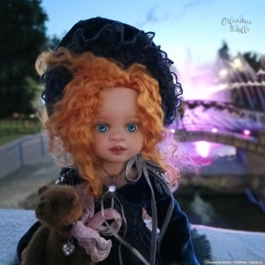 Марина в вечернем парке — Куклы Paola Reina (Паола Рейна): новинки (фото 9)
