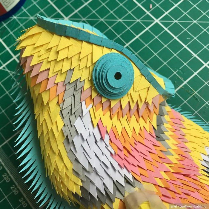 Бумажные скульптуры животных и насекомых от автора Lisa Lloyd (фото 8)