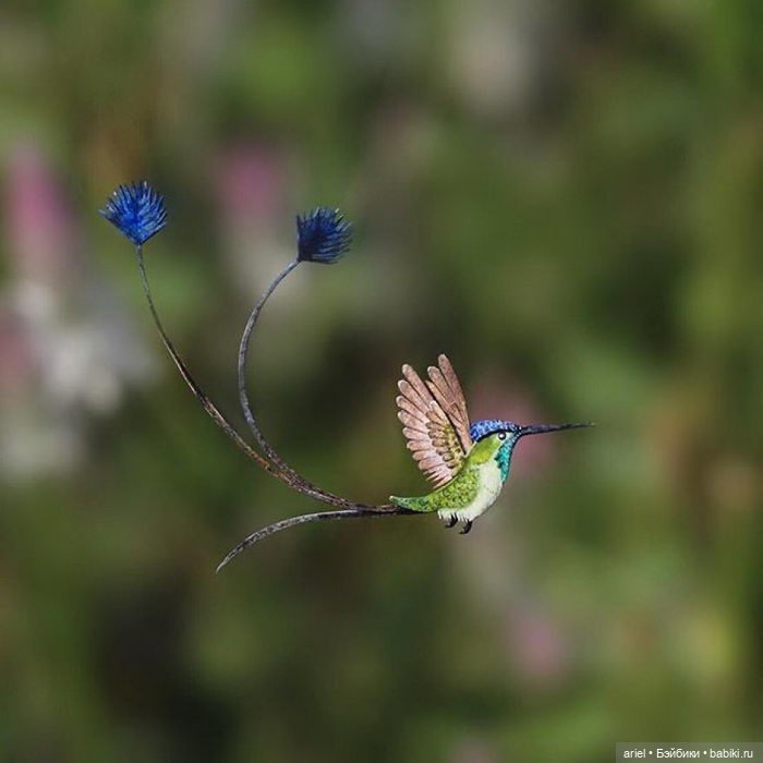 Бумажные птички Vaishali — Мир искусства и творчества: стимпанк