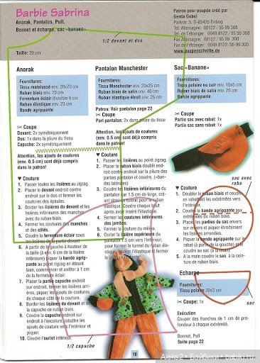 Старые журналы по рукоделию для кукол Andrea 0517 (фото 9)