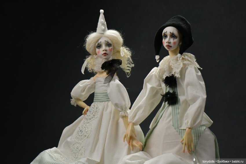 Они все же закончены — Лепка авторских кукол: полимерная глина (фото 8)