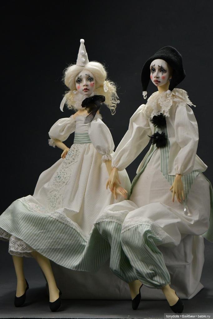 Они все же закончены — Лепка авторских кукол: полимерная глина (фото 10)