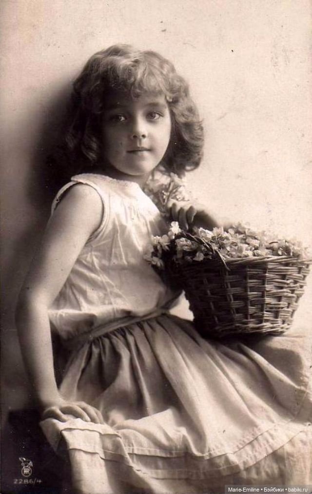 Моя любимая модель со старинных открыток - Грета Рейнвальд