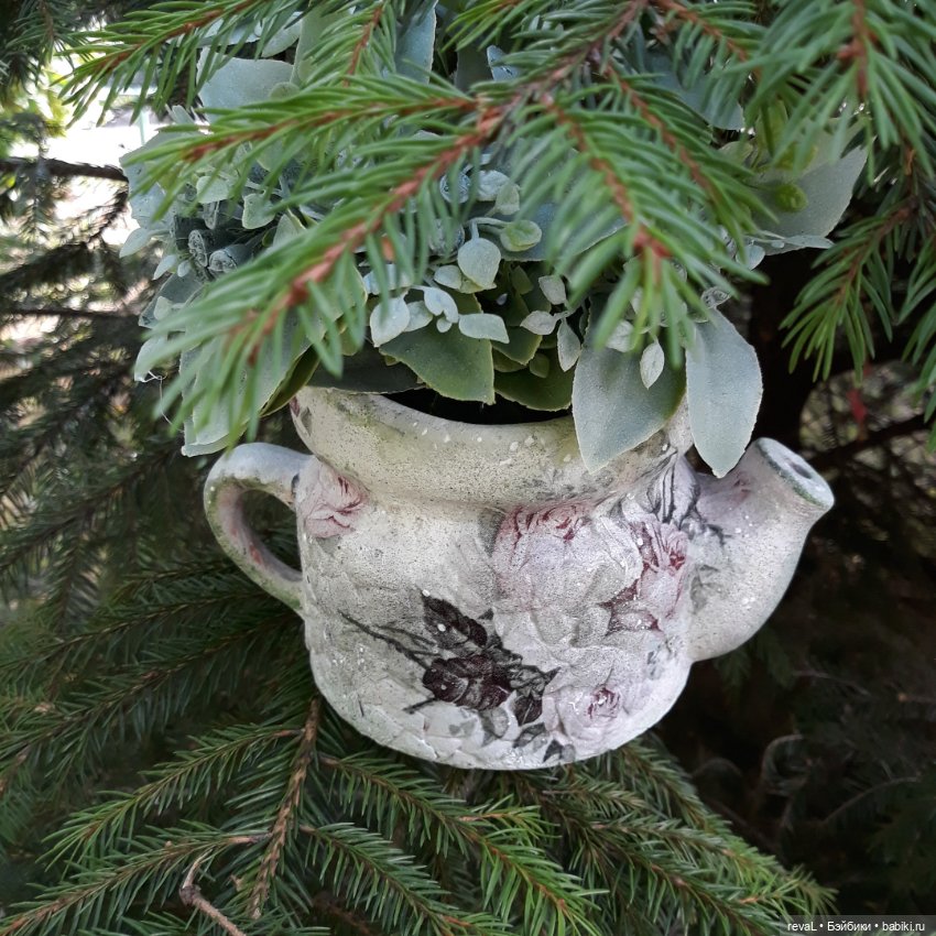 Волшебство мастера или «Сказка о сварливой ёлке и рыжем чайничке» (фото 9)