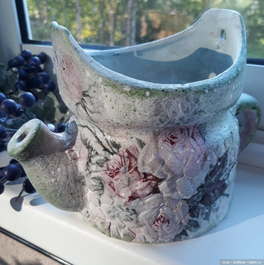 Волшебство мастера или «Сказка о сварливой ёлке и рыжем чайничке» (фото 4)