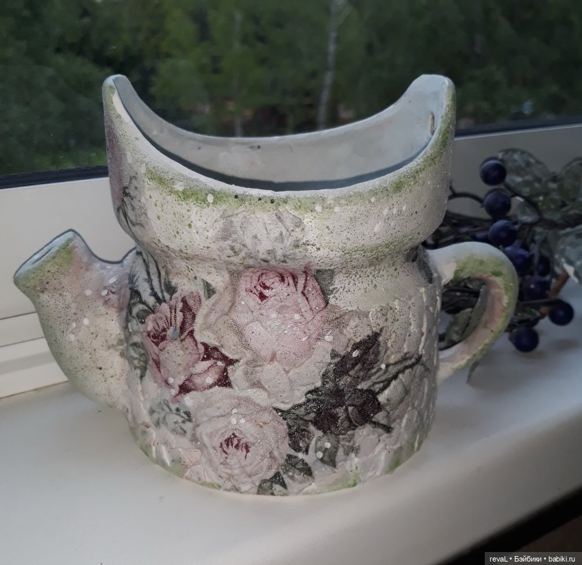 Волшебство мастера или «Сказка о сварливой ёлке и рыжем чайничке» (фото 3)