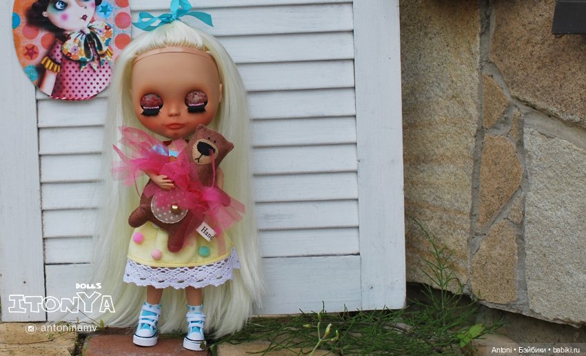 Летняя ярмарка, прогулка с куклой Blythe (фото 6)