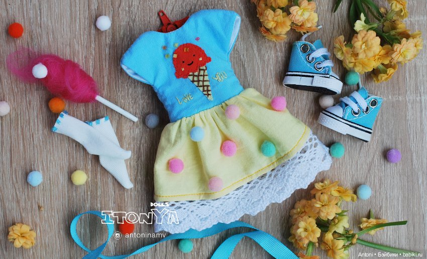 Летняя ярмарка, прогулка с куклой Blythe (фото 7)