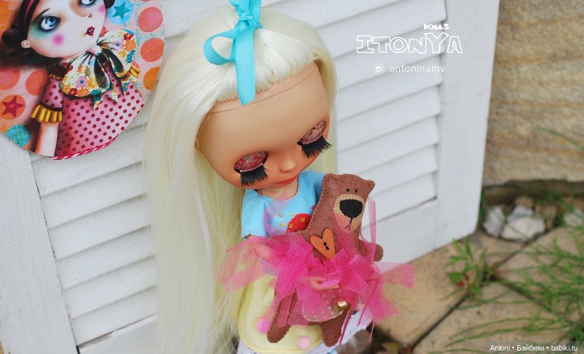 Летняя ярмарка, прогулка с куклой Blythe (фото 4)