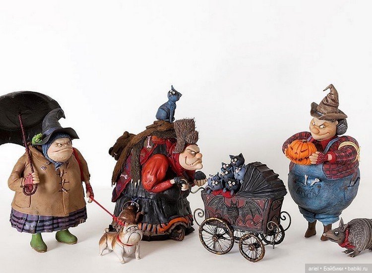 Интернациональное собрание ведьм британской художницы Caroline McFarlane-Watts