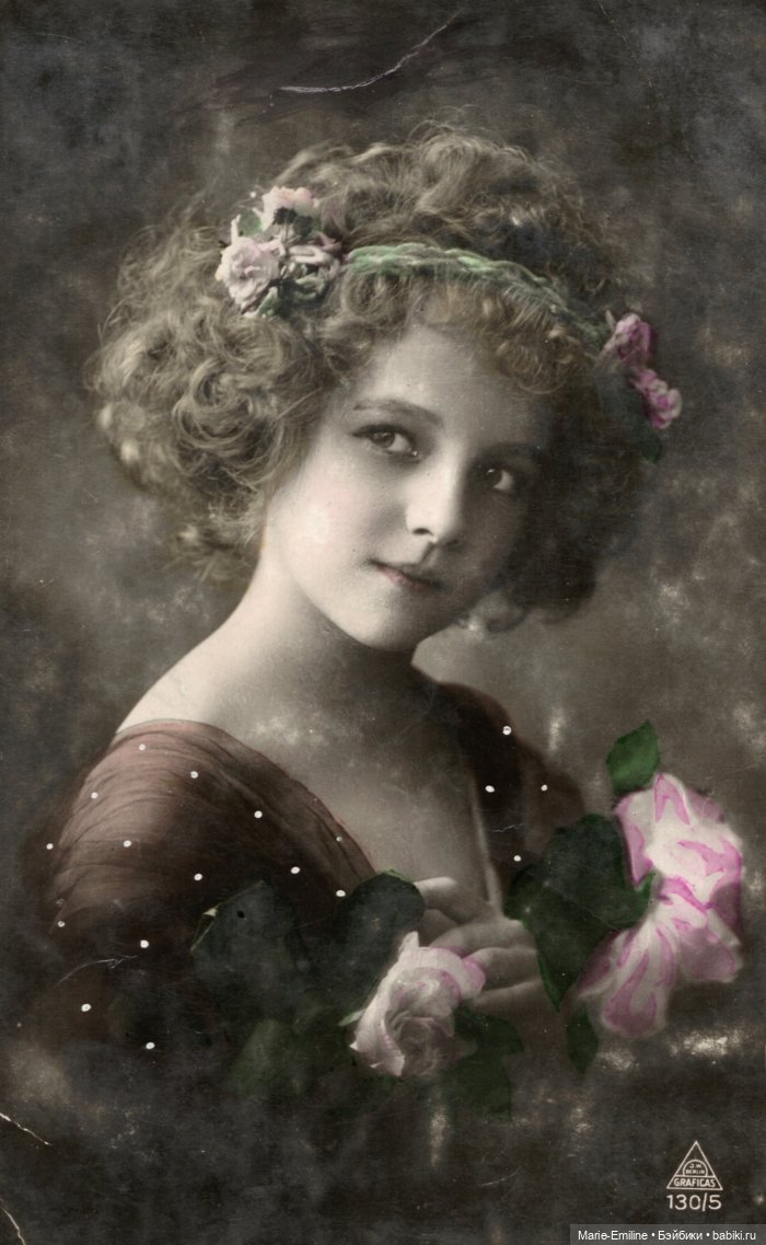 Моя любимая модель со старинных открыток - Грета Рейнвальд