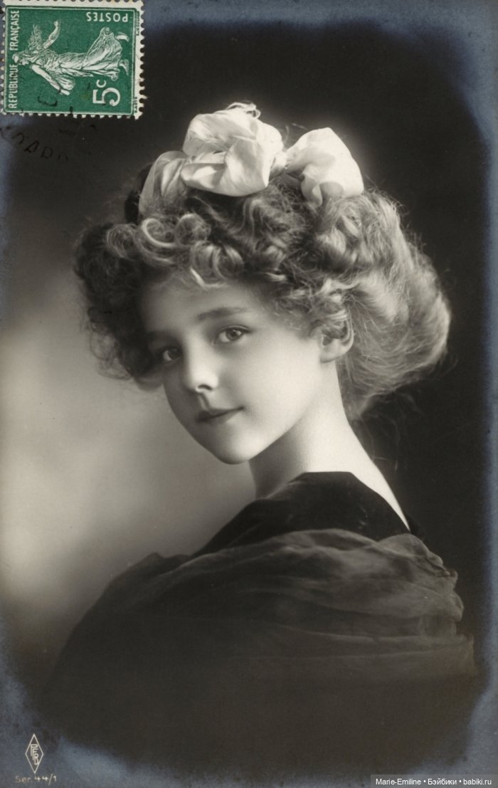 Моя любимая модель со старинных открыток - Грета Рейнвальд