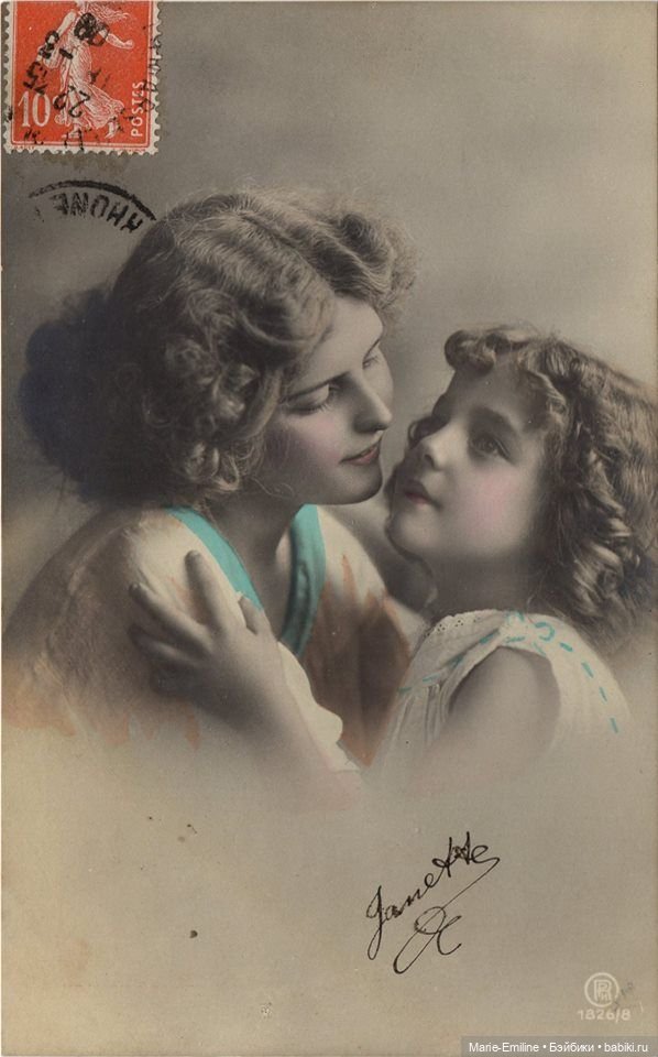 Моя любимая модель со старинных открыток - Грета Рейнвальд