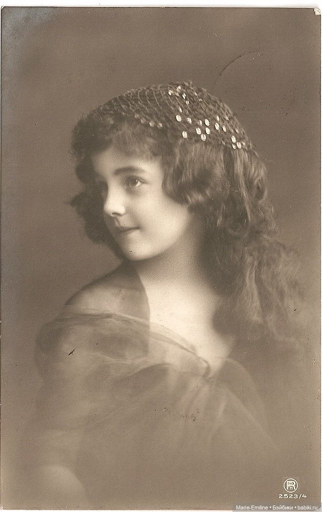 Моя любимая модель со старинных открыток - Грета Рейнвальд