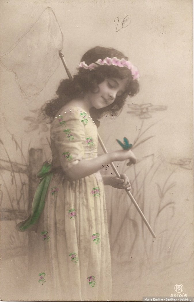 Моя любимая модель со старинных открыток - Грета Рейнвальд