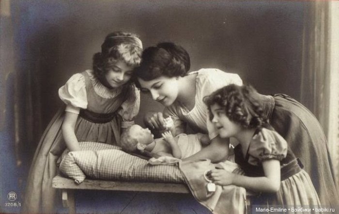 Моя любимая модель со старинных открыток - Грета Рейнвальд