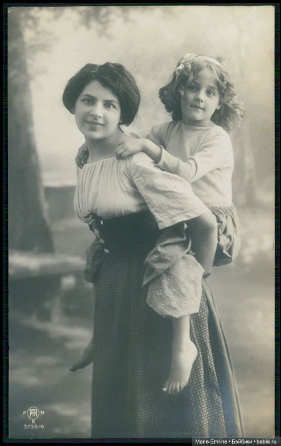 Моя любимая модель со старинных открыток - Грета Рейнвальд