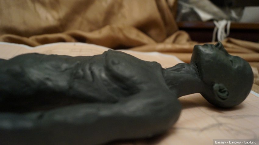 Старая мм — Авторские шарнирные куклы своими руками: лепка (фото 2)