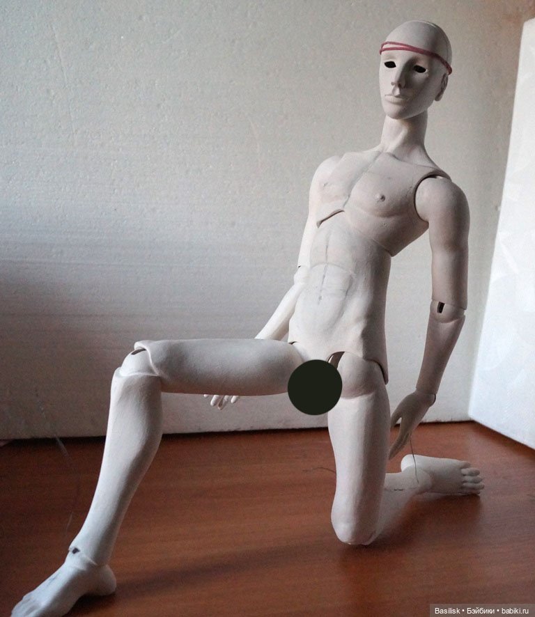 Старая мм — Авторские шарнирные куклы своими руками: лепка (фото 4)