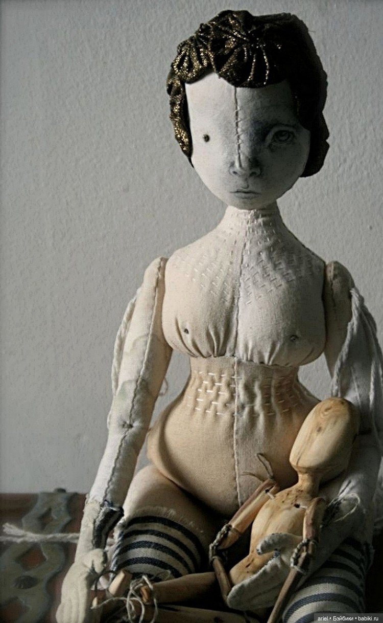 Текстильные куклы от автора Johanna Flanagan