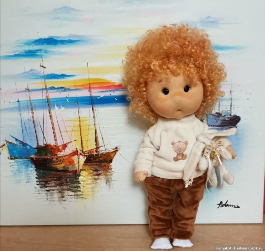 Мой рыжик — Домашние фото авторских игрушек: Тедди (фото 3)