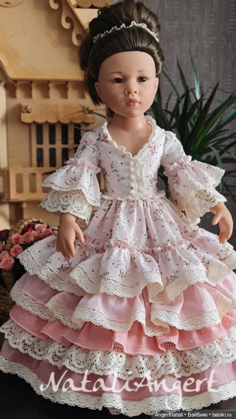 Шебби шик в моих платьях — Одежда и обувь для кукол своими руками: фото (фото 3)