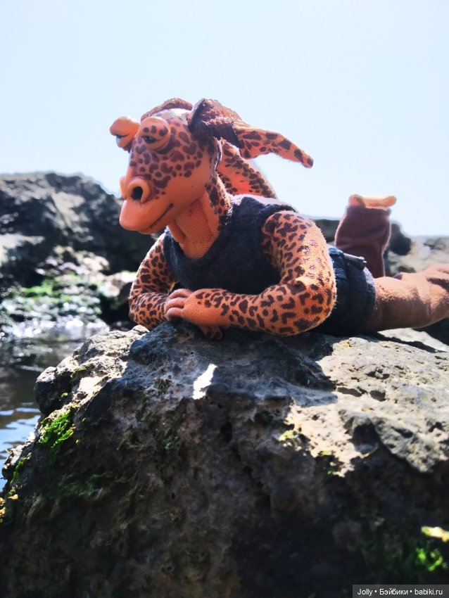 Гунган и море — Авторские работы в частных коллекциях: домашние фото кукол и игрушек