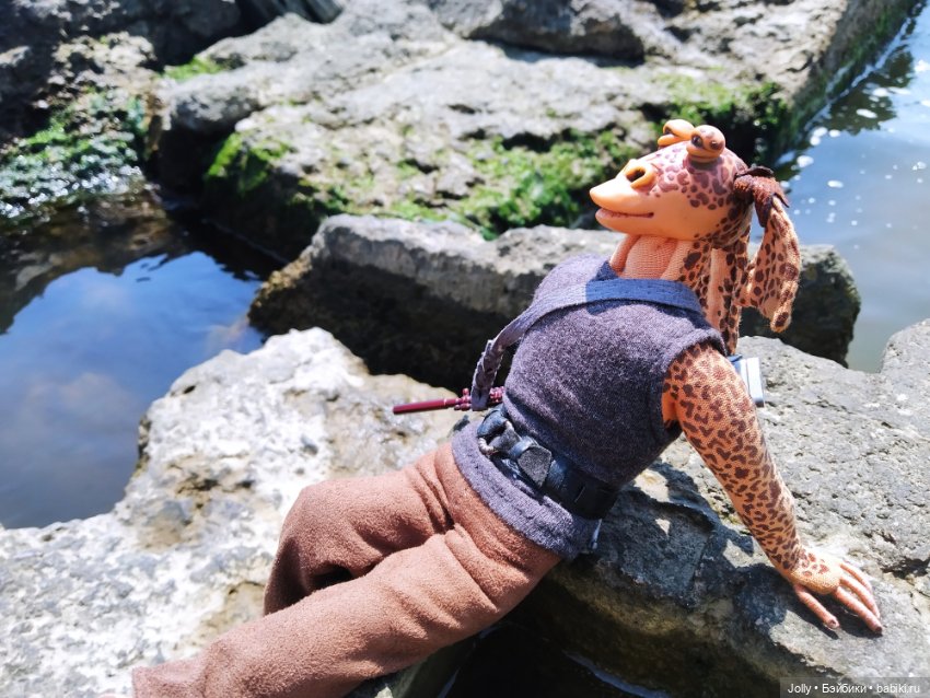 Гунган и море — Авторские работы в частных коллекциях: домашние фото кукол и игрушек (фото 6)