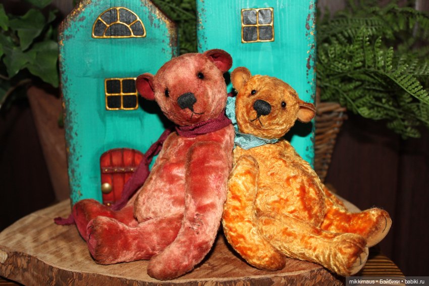 Кто в домике живёт — Авторские мишки Тедди и друзья: фото (фото 6)