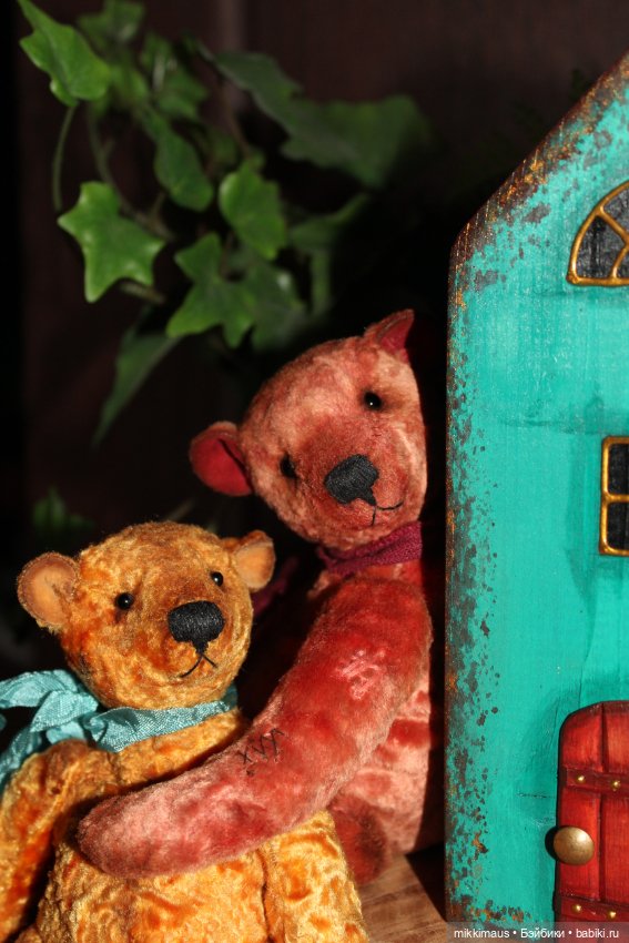 Кто в домике живёт — Авторские мишки Тедди и друзья: фото (фото 7)