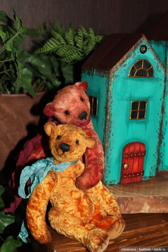 Кто в домике живёт — Авторские мишки Тедди и друзья: фото (фото 3)