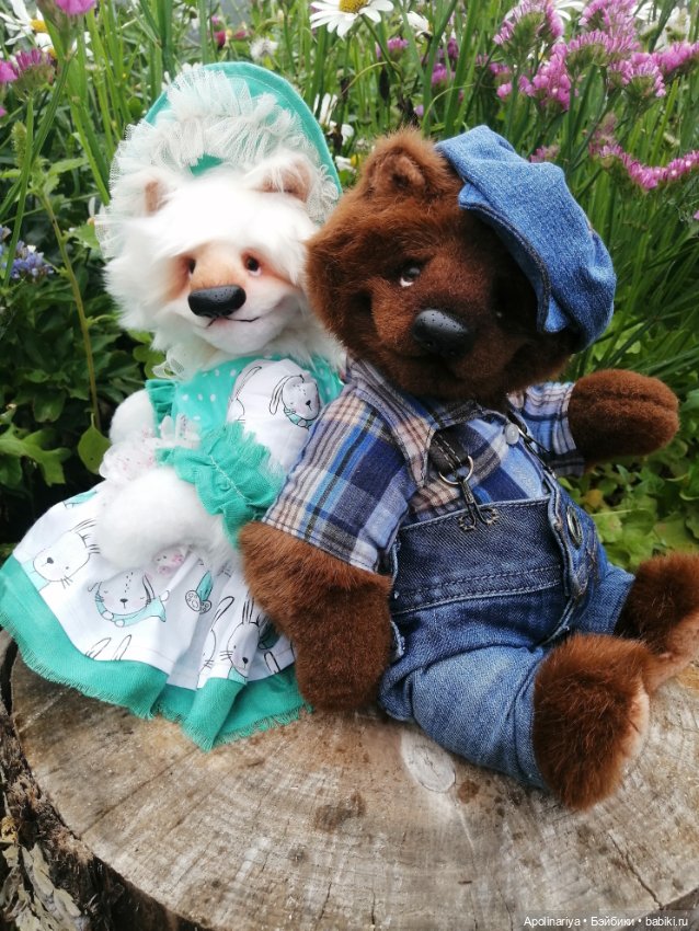 Tommy & Bonnie — Авторские мишки Тедди и друзья: фото