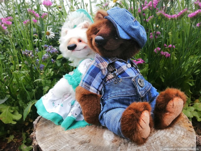 Tommy & Bonnie — Авторские мишки Тедди и друзья: фото