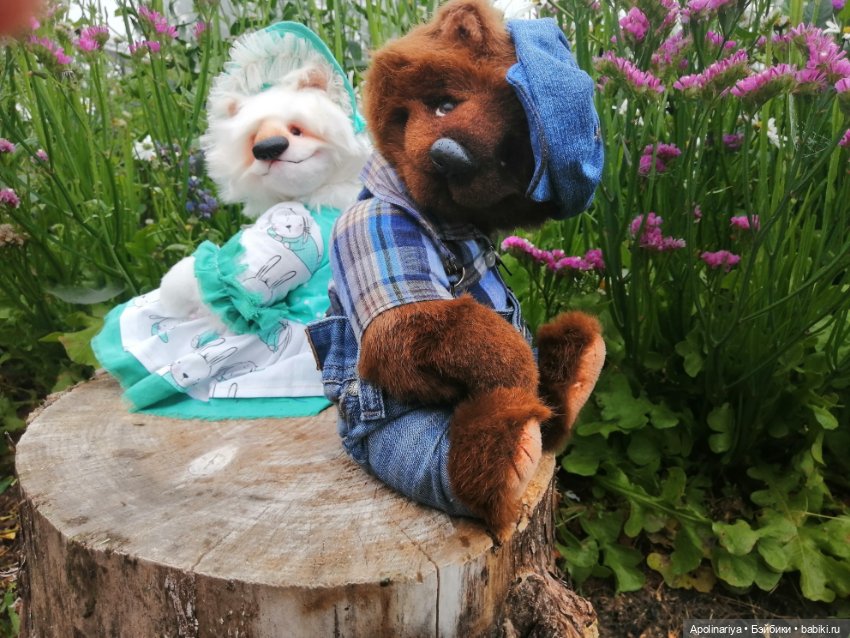 Tommy & Bonnie — Авторские мишки Тедди и друзья: фото