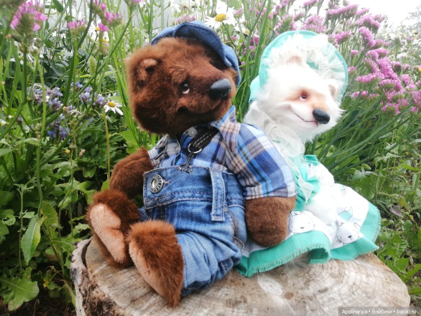 Tommy & Bonnie — Авторские мишки Тедди и друзья: фото (фото 3)