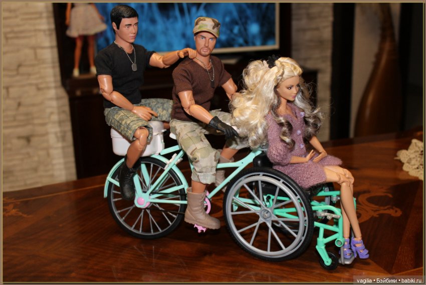 Велорикша — Мебель для кукол и домиков: фото (фото 9)