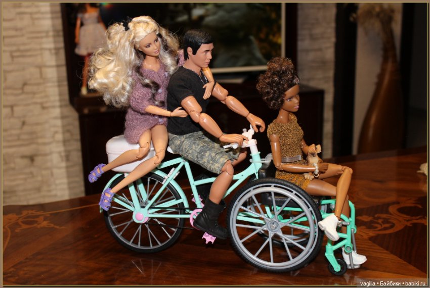 Велорикша — Мебель для кукол и домиков: фото